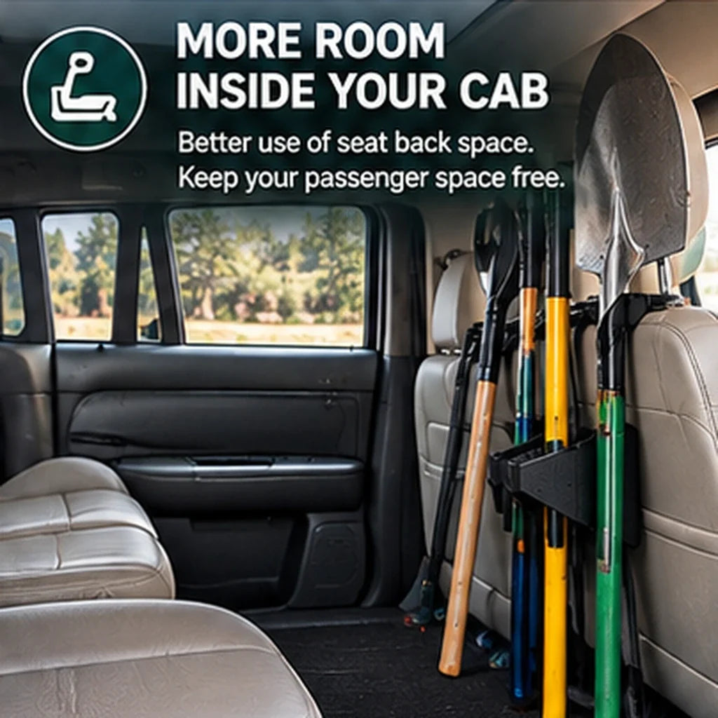 Car Dual-Slot Equipment Storage Rack