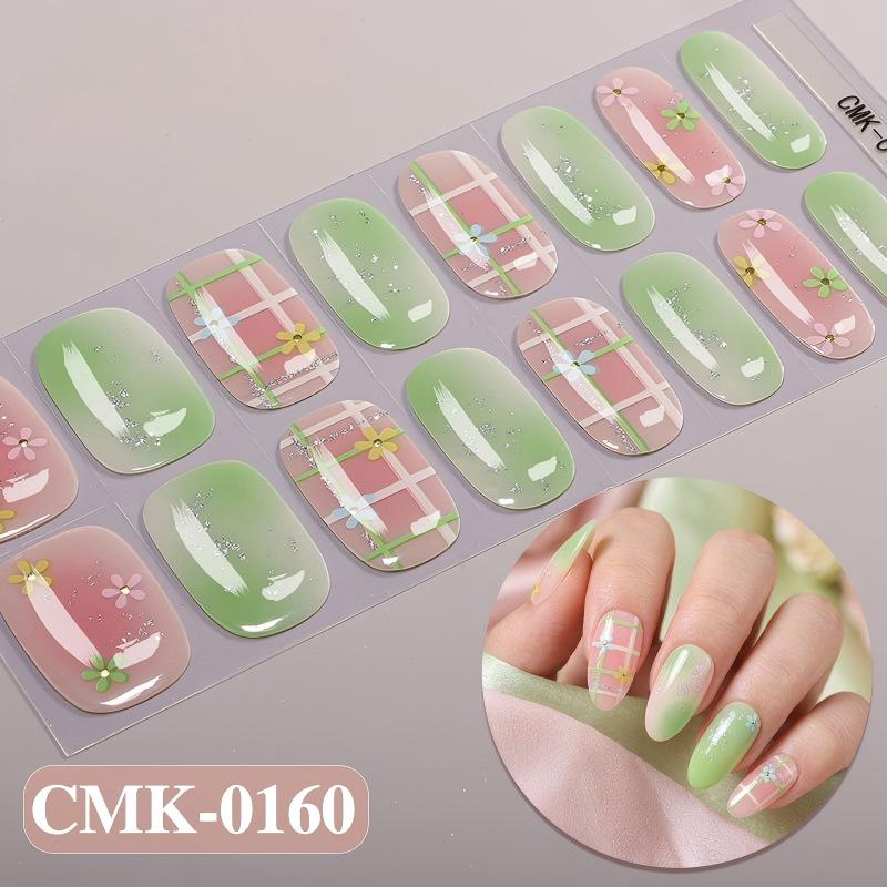 UV-Free Gel Nail Wraps | 5-Minute Salon-Shine Manicure