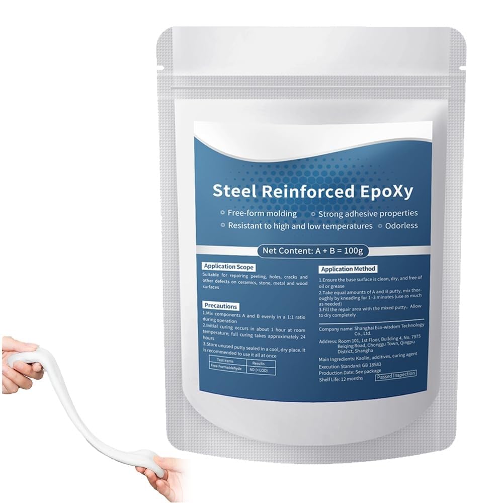 🔧Steel-Reinforced Epoxy Putty - Multi-Surface Repair Stick