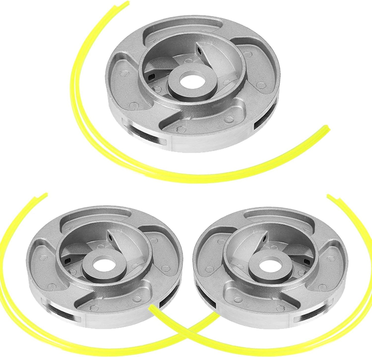 🌿Universal Solid Aluminum Trimmer Head - Heavy Duty Weed Eater Replacement