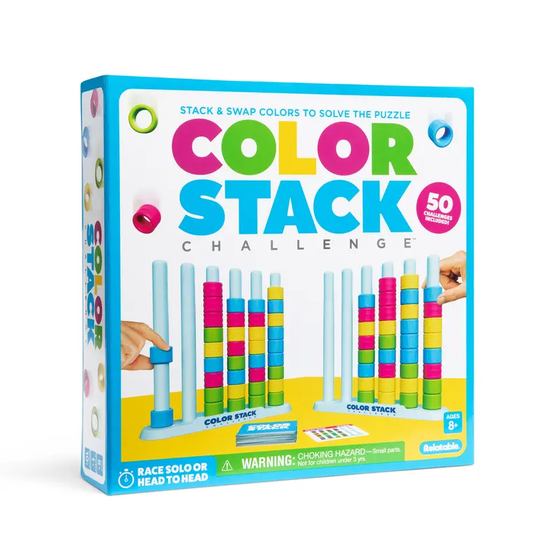 🔥Color Stack Challenge – The Ultimate Fast-Paced Logic & Speed Puzzle Game