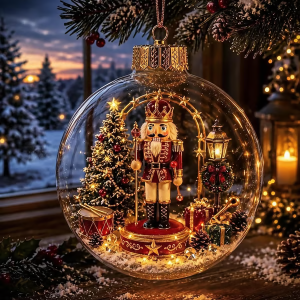 🎄Glowing Christmas Diorama Ornament – Perfect Christmas Tree Decorations