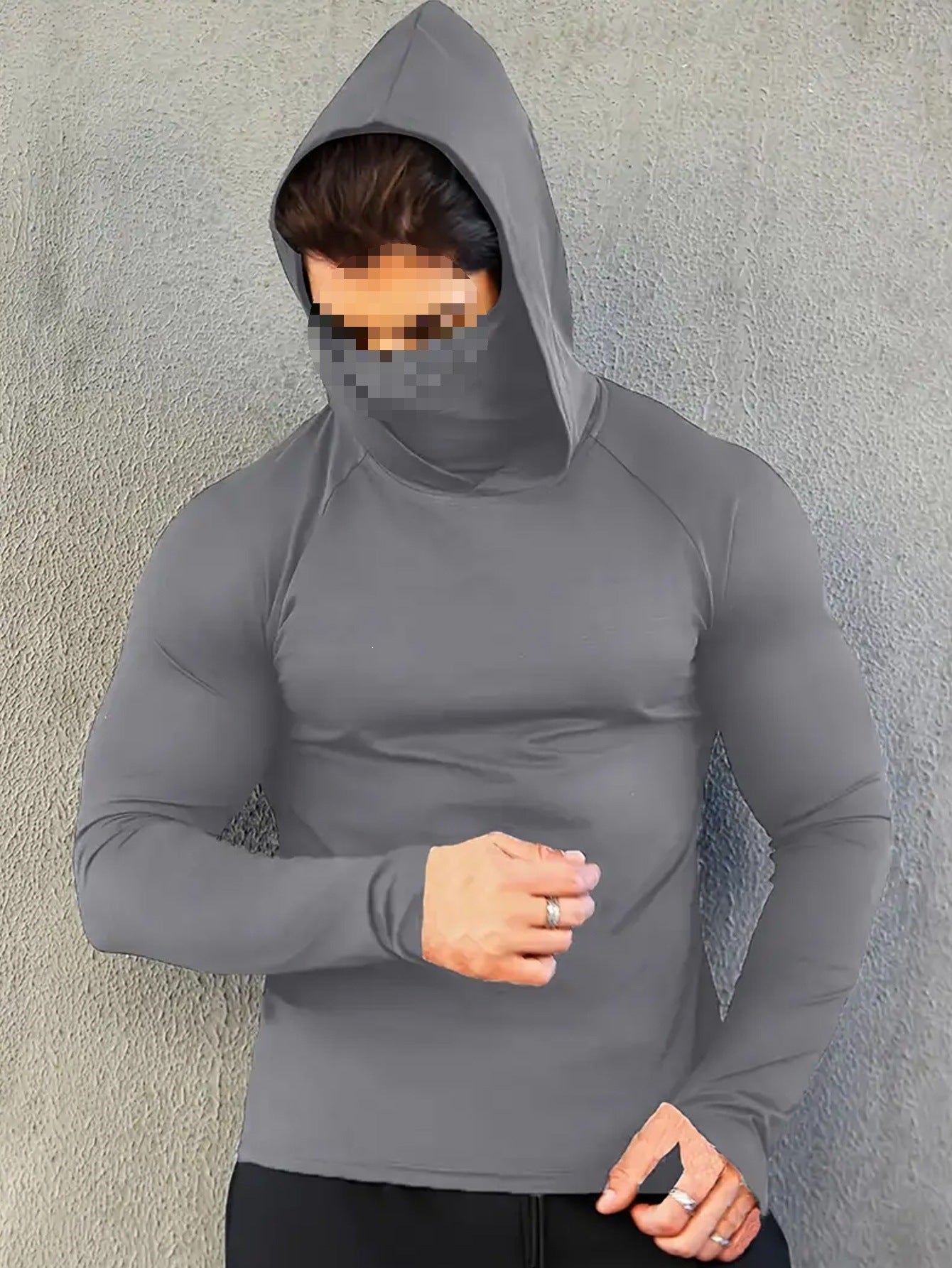 ☀️ UPF 50+ Men’s Active Hoodies – Lightweight, Breathable & Quick-Dry 6-Pack 🌿