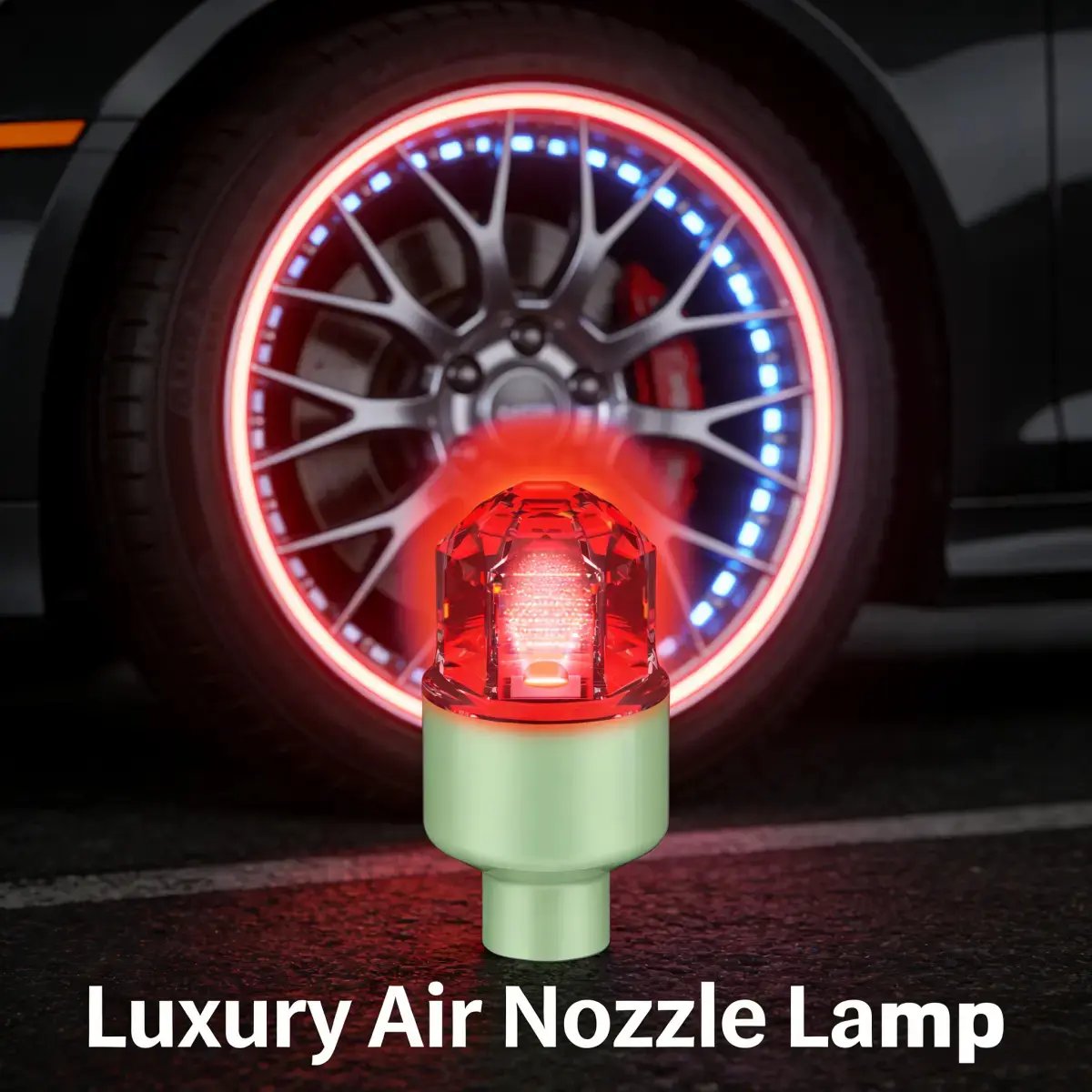๐๏ธ Vibration-Sensitive LED Tire Valve Caps