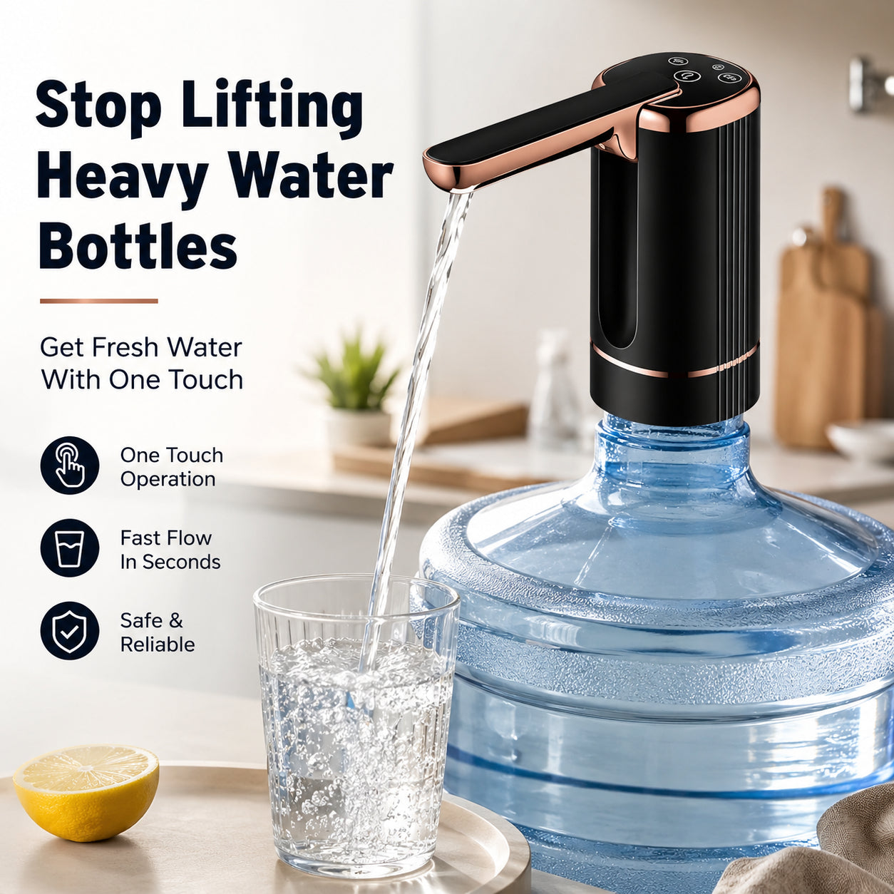 ⚡ The 1-Click Foldable Water Pump (Must-Have!) 💧