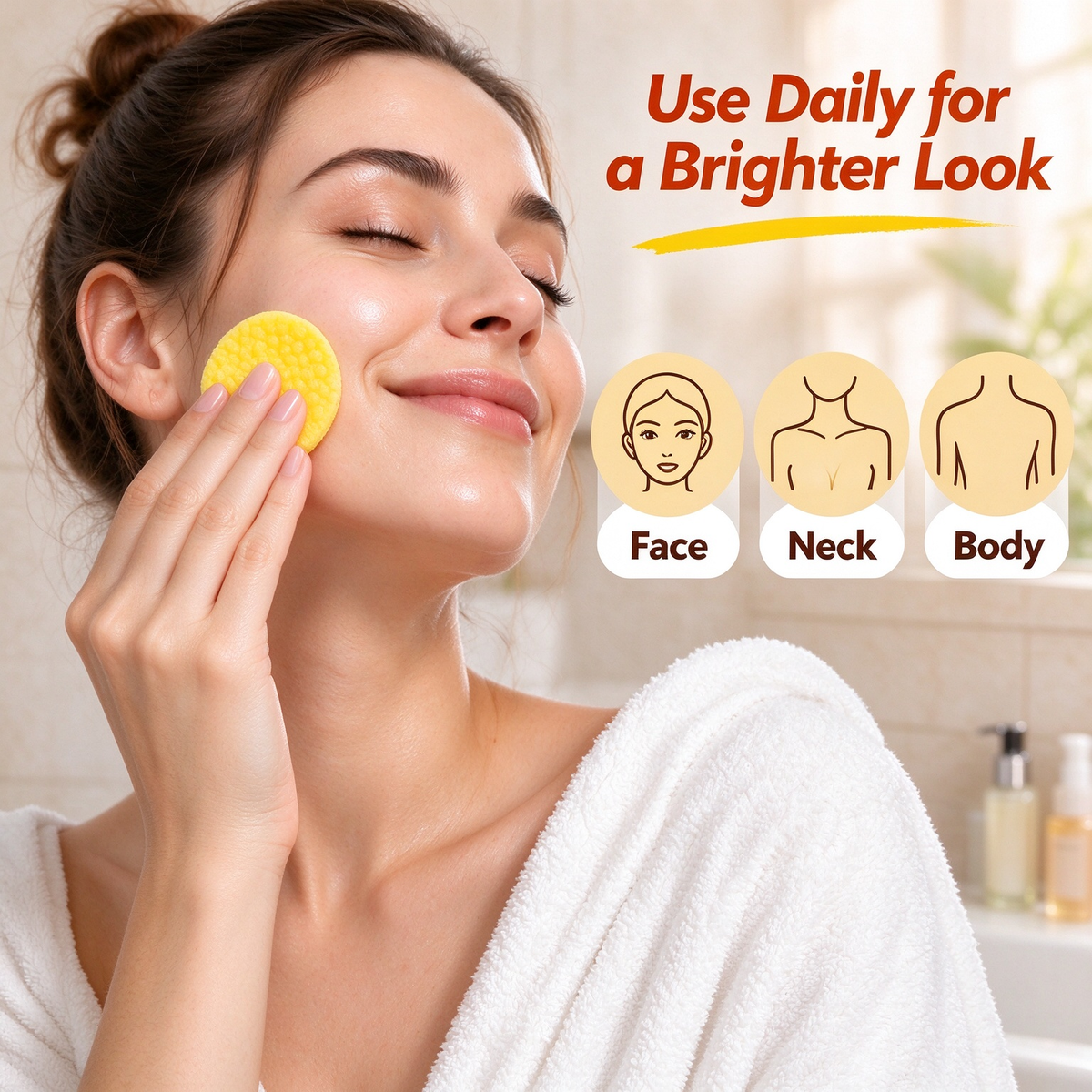 Turmeric & Kojic Acid Resurfacing Exfoliating Pads – Moisturizing Pads