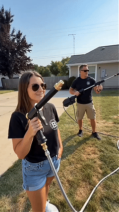 Portable High-Pressure Hose Nozzle Sprayer 💦