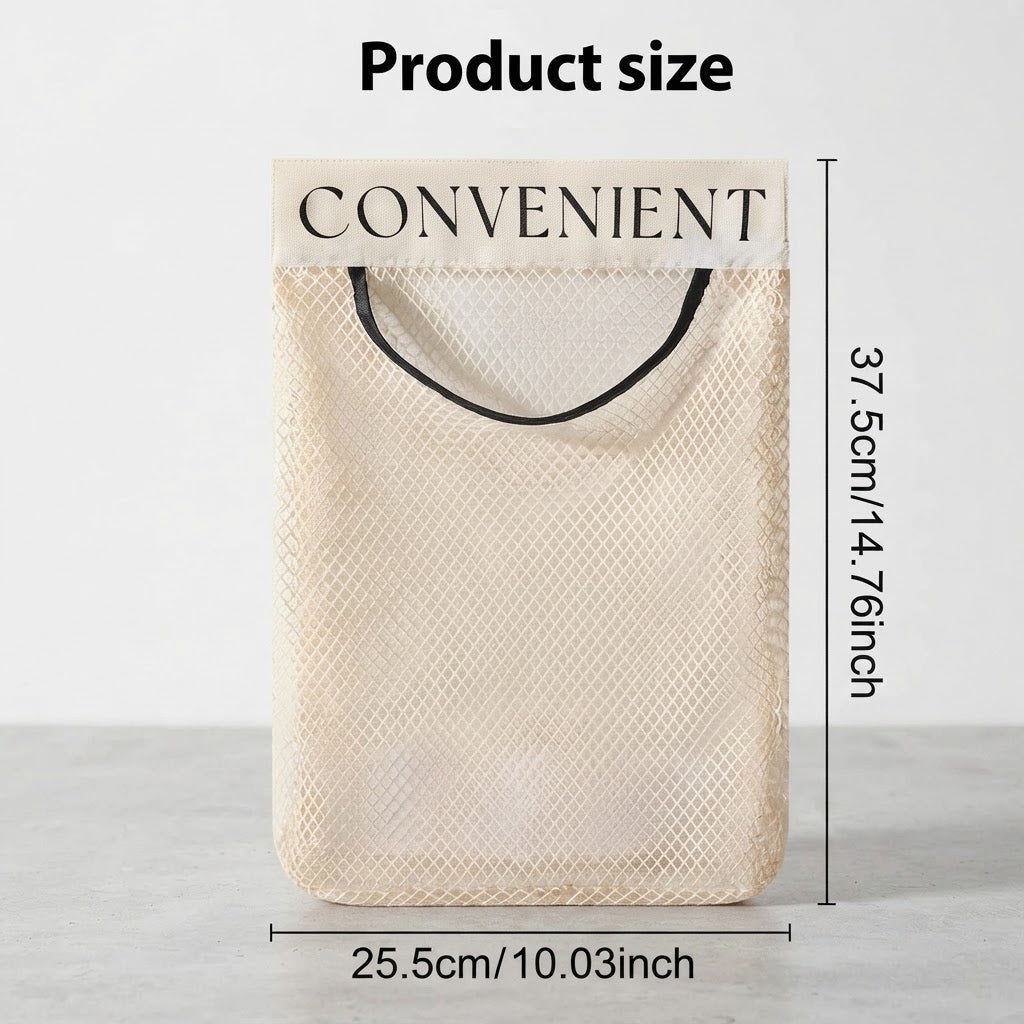 🏠Large-capacity wall-mounted garbage bag storage bag for kitchen