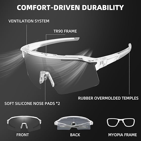 ✨UV-Protective Sunglasses for Hiking & Cycling