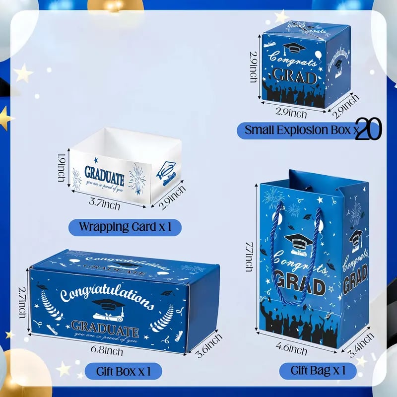 🎓✨ 2026 Graduation Pop-Up Surprise Gift Box – Wow Effect!