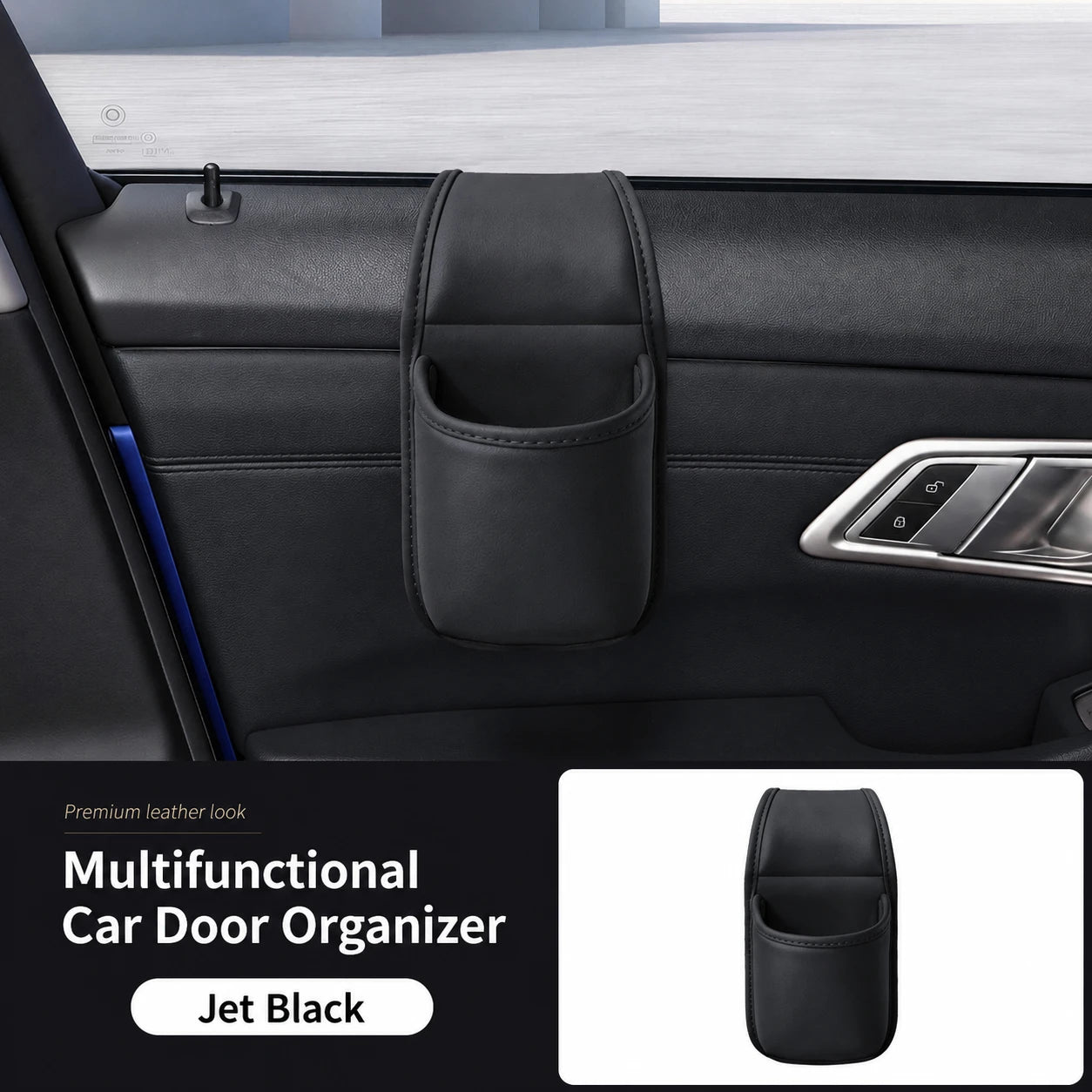 🚗Car Door Pocket Organizer | Leather-Look Storage Pouch