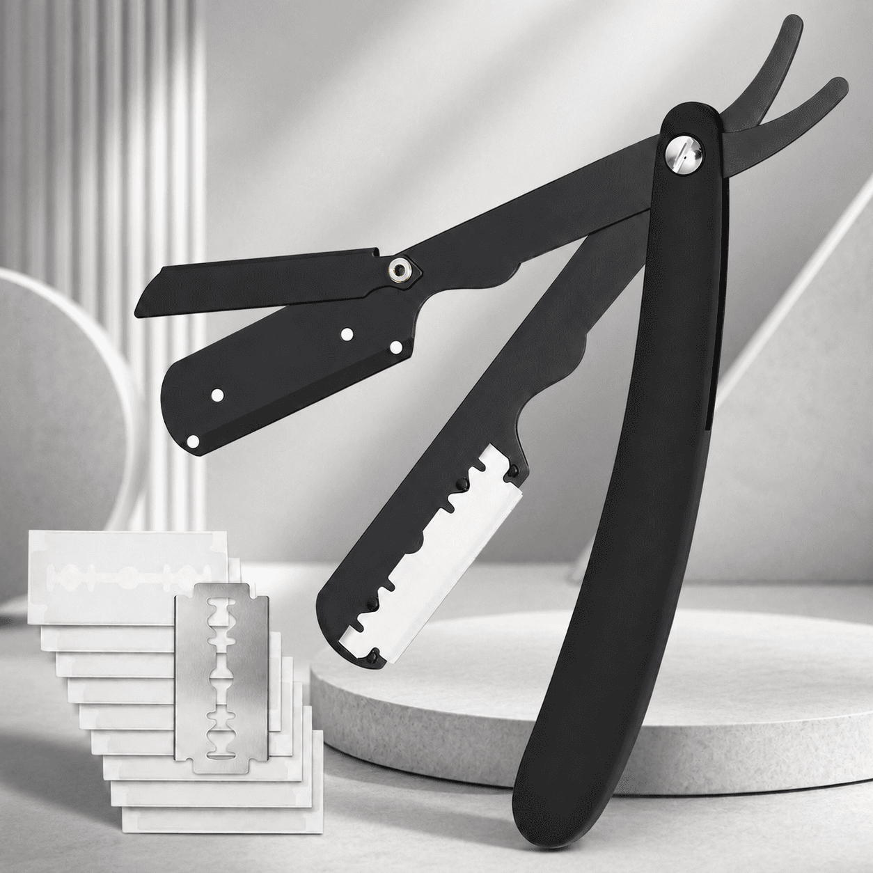 🔥 Professional Straight Razor – Barber Precision