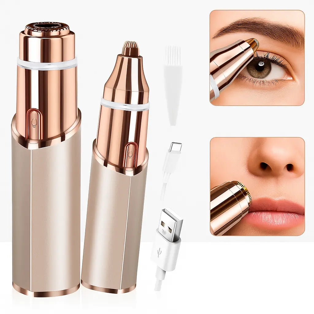 2-in-1 Facial & Eyebrow Hair Trimmer ✨