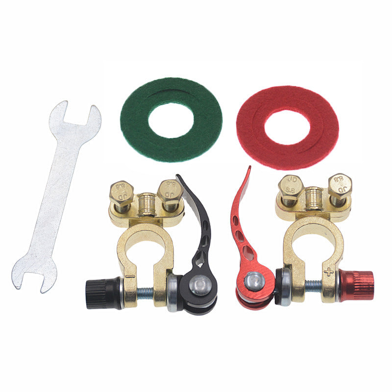 4-Post Quick Release Battery Clamps
