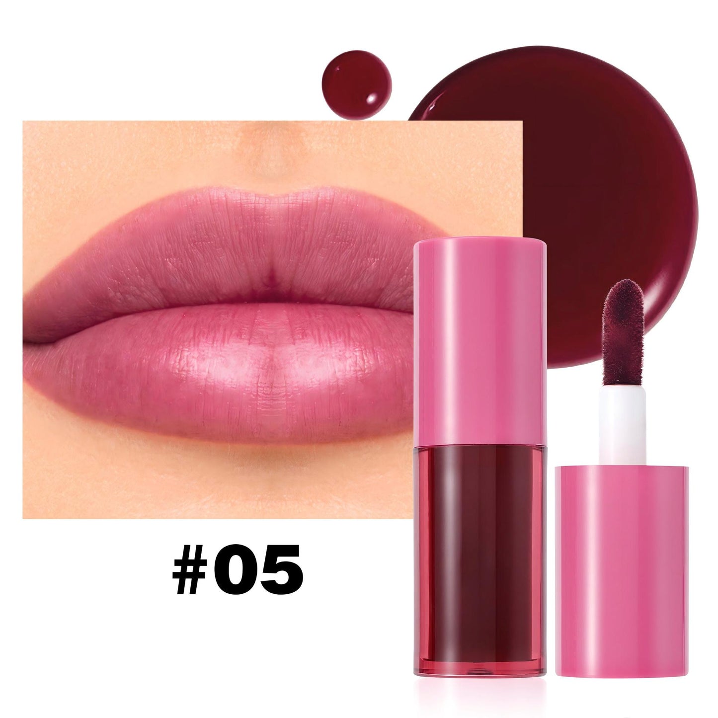 2-in-1 Hydrating Lip & Cheek Tint | Long-Wear Dewy Blush & Stain