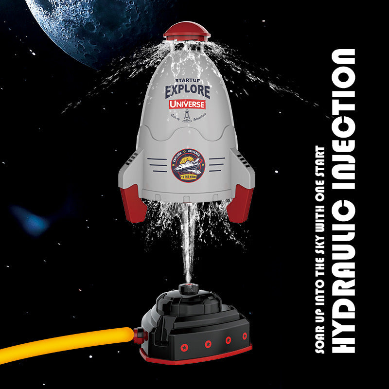 🎨Hydraulic Water Rocket Sprinkler💦 — Outdoor Splash Toy for Kids 7-14👦