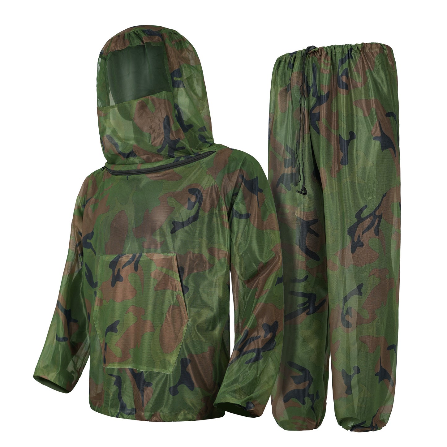 ✨Ultra-Lightweight Mesh Camo Suit - Breathable Bug Proof Outdoor Gear💨
