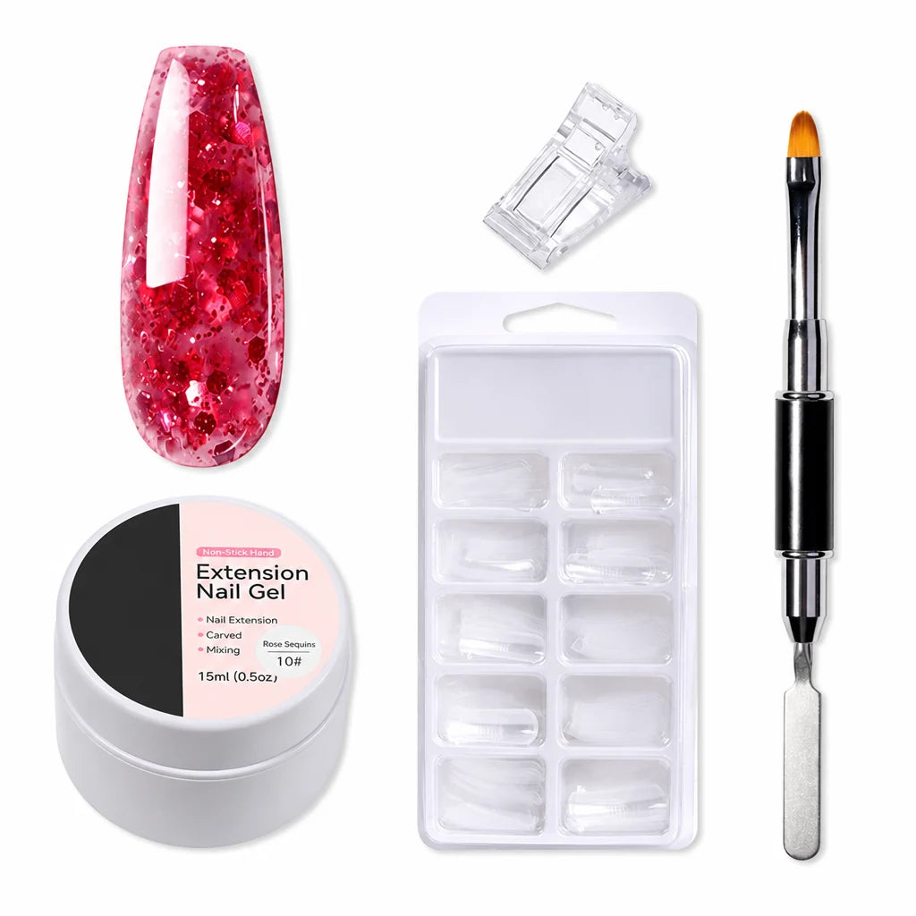 ✨ Moldable Builder Gel for Nail Extensions & 3D Nail Art