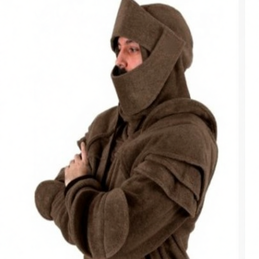 ⚔️ Knight-Inspired Armor Hoodie – Medieval Streetwear Style