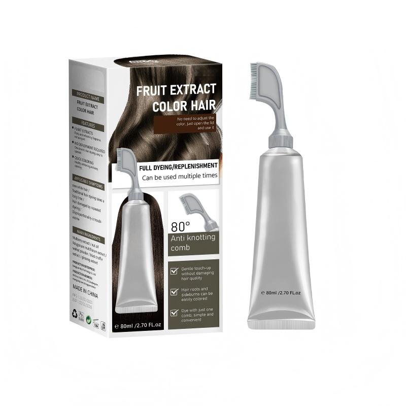 Instant Gray Coverage Hair Dye Comb