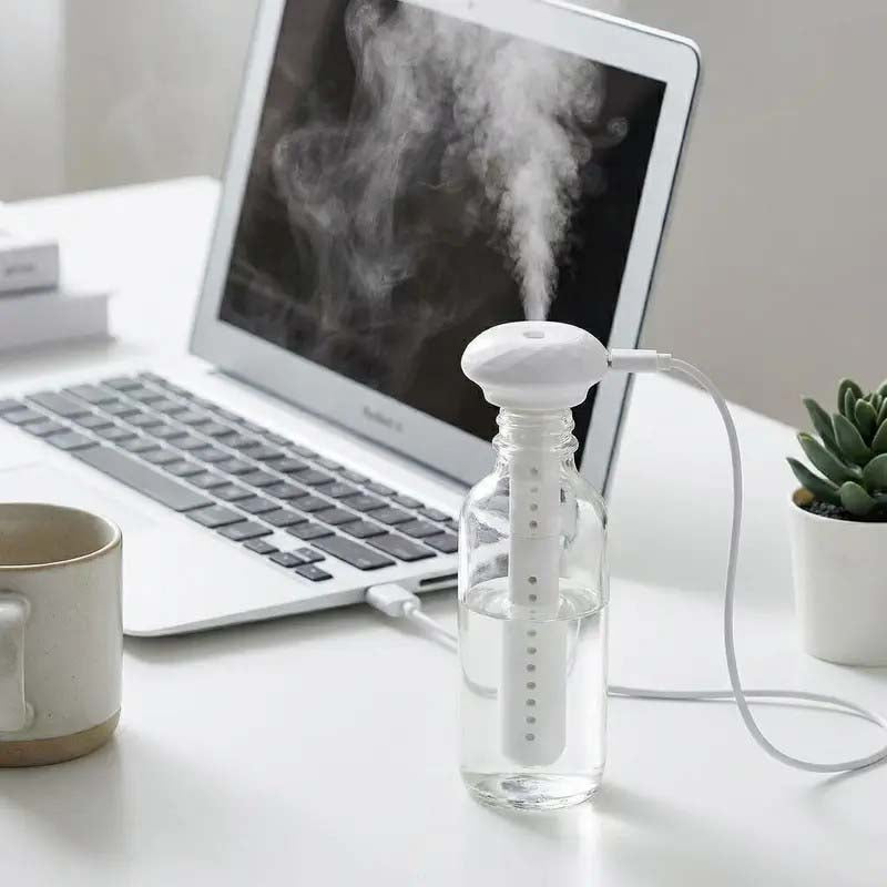 π§ Portable USB-C Cool Mist Humidifier β Tank-Free Ultrasonic Mist Maker
