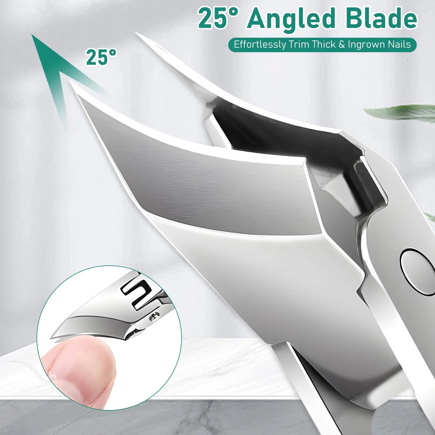 🔥HOT SALE 55% OFF – 3PCS Slanted Nail Clipper Set