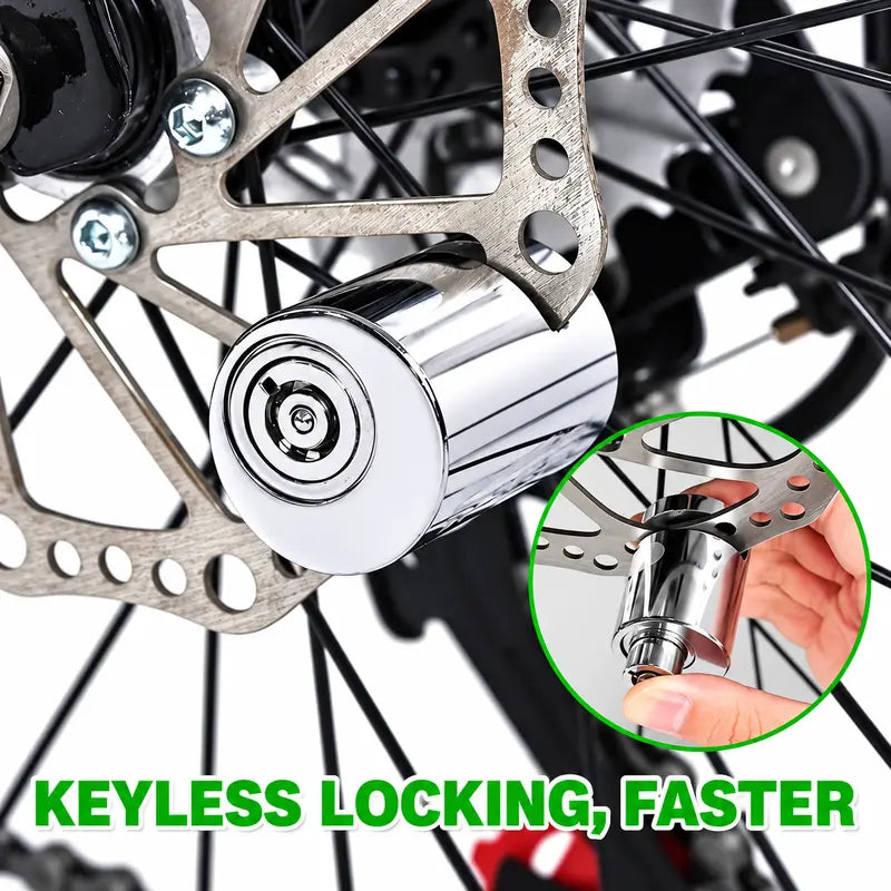 Motorcycle disc brake lock, anti-theft motorcycle safety brake disc lock 🔒