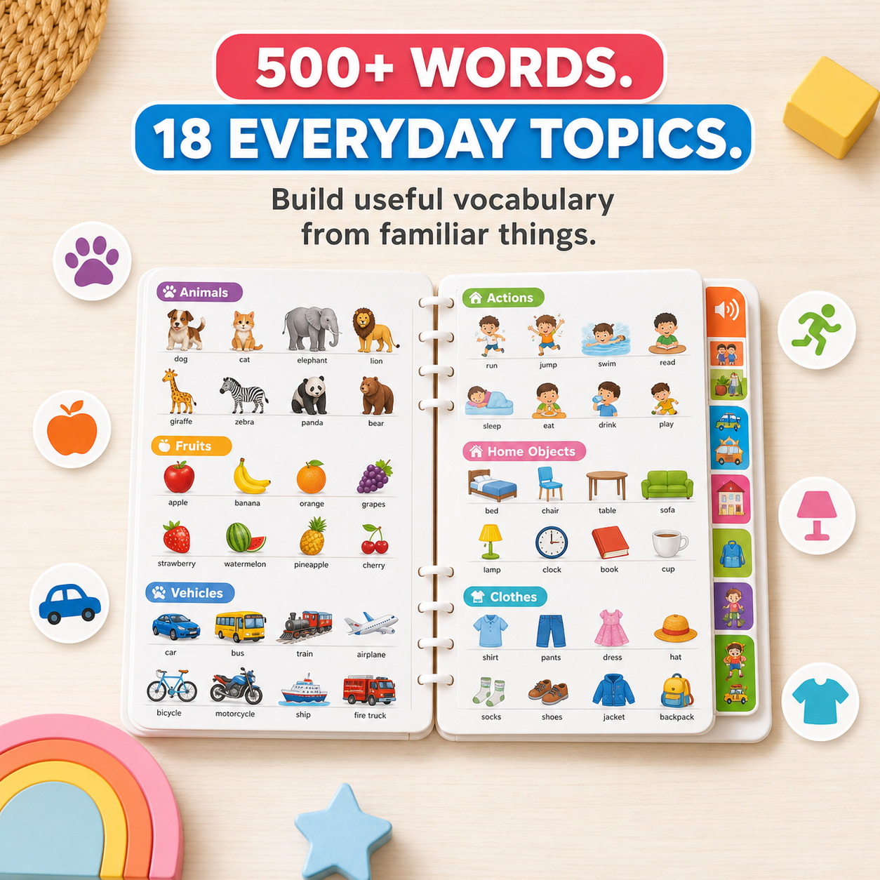 👆Children’s English Enlightenment Sounds Book