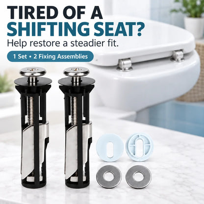 ⚙️Toilet Seat Fixing Kit – Replacement Bolts for a More Secure Seat