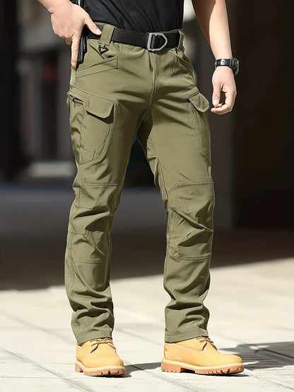 Men’s Tactical Pants – Stretch Waterproof Fabric, Durable Cargo Pants
