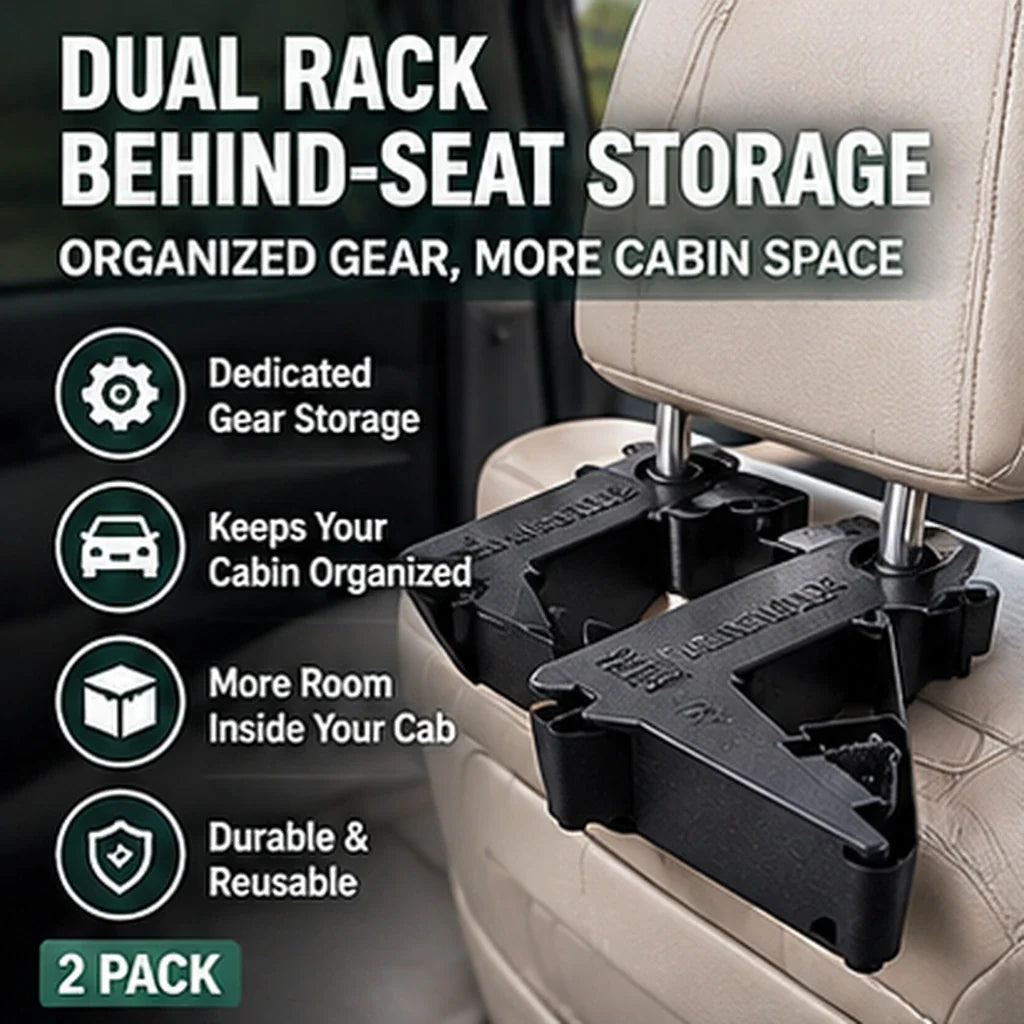 Car Dual-Slot Equipment Storage Rack