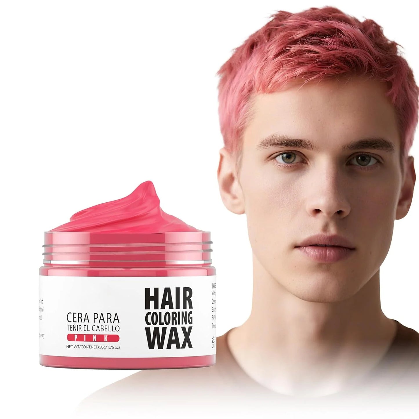 🌈Instant Hair Color Wax | Washable Temporary Styling Clay🔥