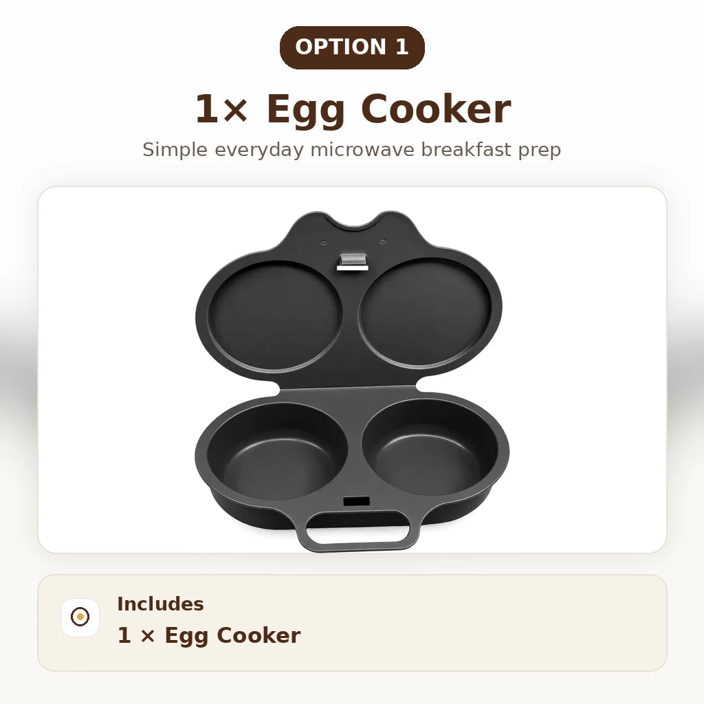 Microwave Egg Cooker for Quick & Easy Breakfasts