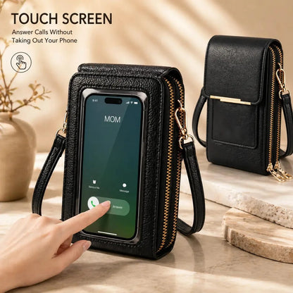 Women’s Touchscreen Crossbody Phone Bag | Hands-Free Purse