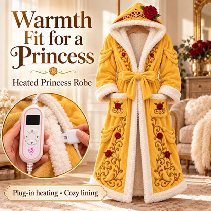 👑Princess Heated Robe — Cozy Warmth, Fairytale Elegance