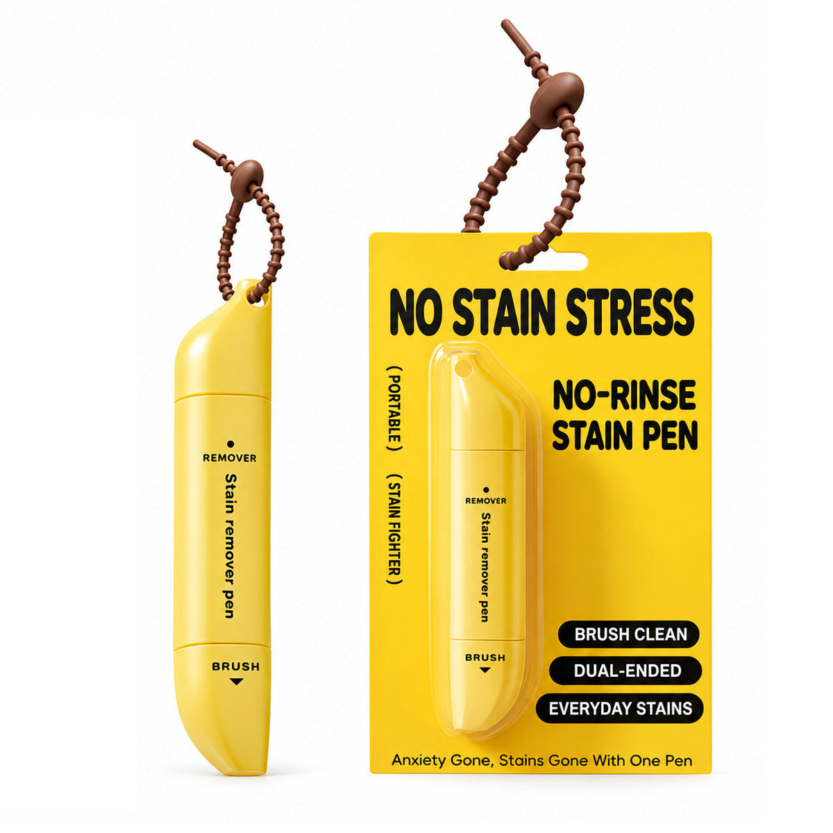 ✨ Portable Dual-Head Stain Remover Pen – Tackle Everyday Stains