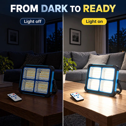 Rechargeable Magnetic LED Work Light with Remote