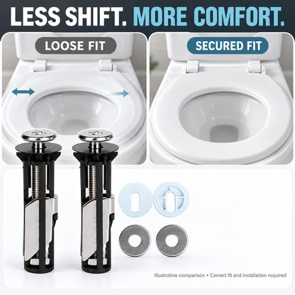 ⚙️Toilet Seat Fixing Kit – Replacement Bolts for a More Secure Seat
