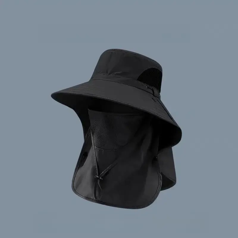 🌞 Spring/Summer Fisherman Hat 🏕️ Detachable Sun Protection