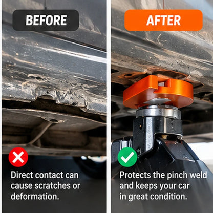 Car jack protection pad