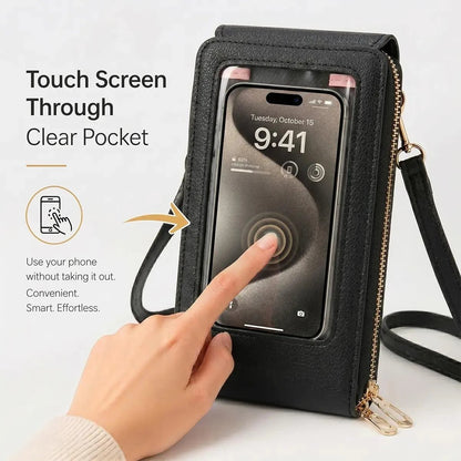 Women’s Touchscreen Crossbody Phone Bag | Hands-Free Purse
