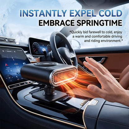 12V Portable Car Heater - Adjustable Defogging Windshield Demister 🚗