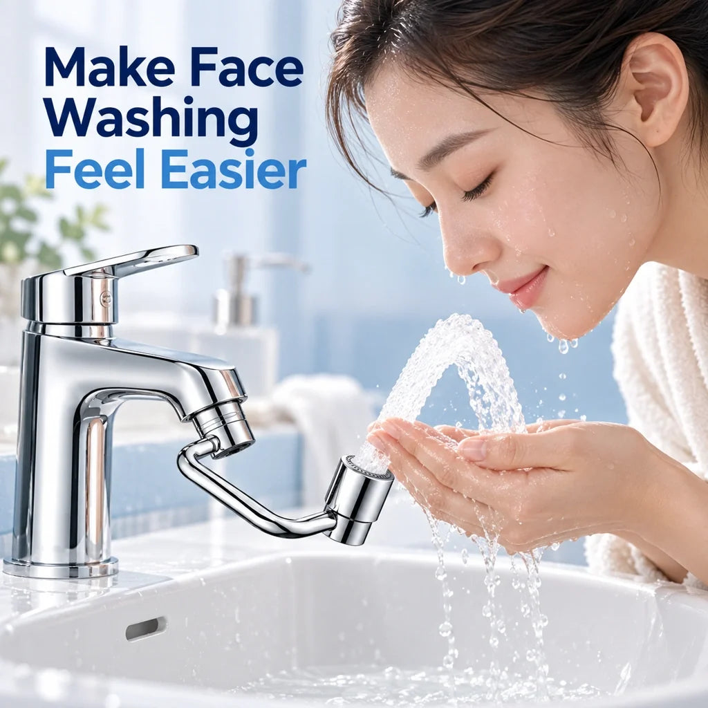 💧1440° Rotatable Faucet Aerator Extension for Toddlers