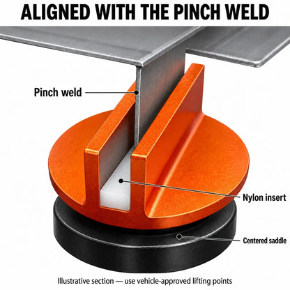 🔧Magnetic Jack Pad / Pinch Weld Jack Adapter