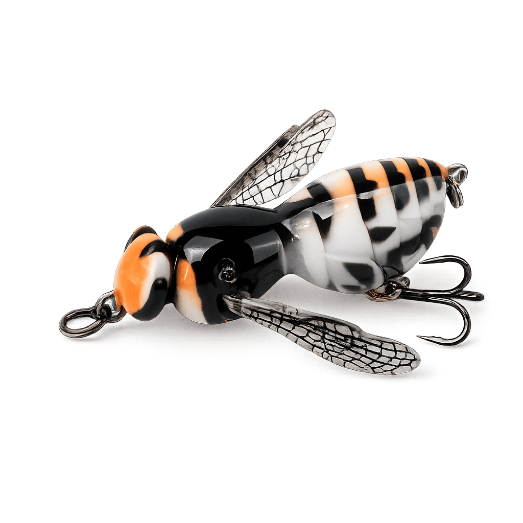🔥 Last Day 49% OFF – 🐝 Bionic Wasp Topwater Lure That Triggers Explosive Strikes