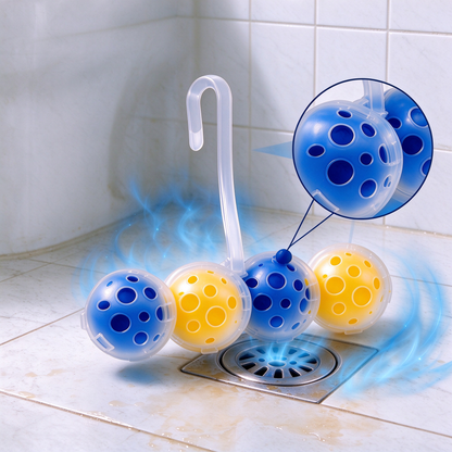 Bathroom refreshing cleaning ball(3Pcs)