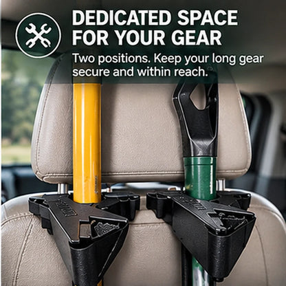 Car Dual-Slot Equipment Storage Rack