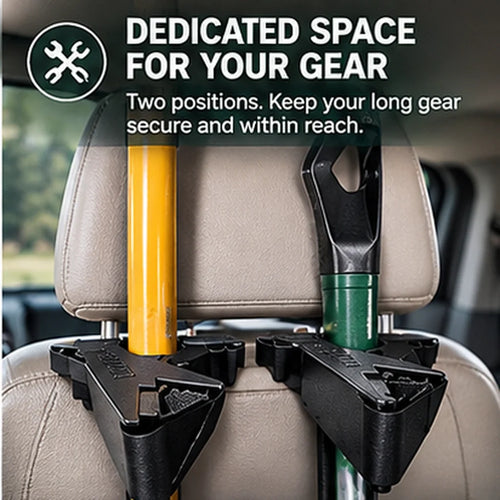 Car Dual-Slot Equipment Storage Rack