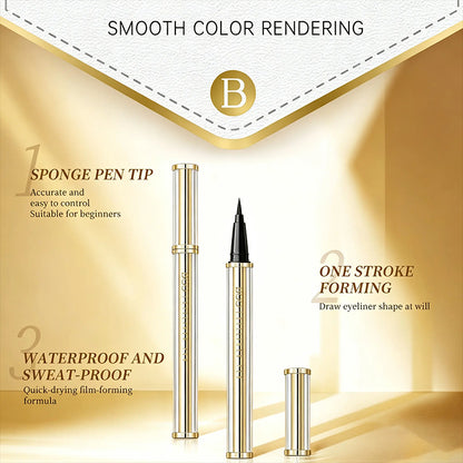 ⭐  Ultra-Fine Waterproof Lambskin Liquid Eyeliner Pen 🖤
