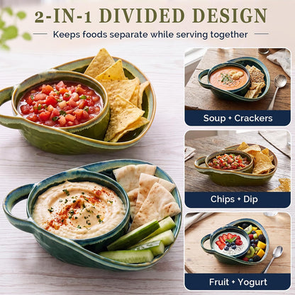 🥣 2-in-1 Cereal & Snack Bowl ✨ Keep Every Bite Crunchy & Enjoy More in One Bowl